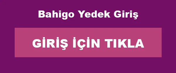 Bahigo Yedek Giriş infografik